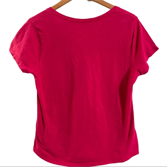 Hanes Red Cotton Top L - Picture 3 of 4